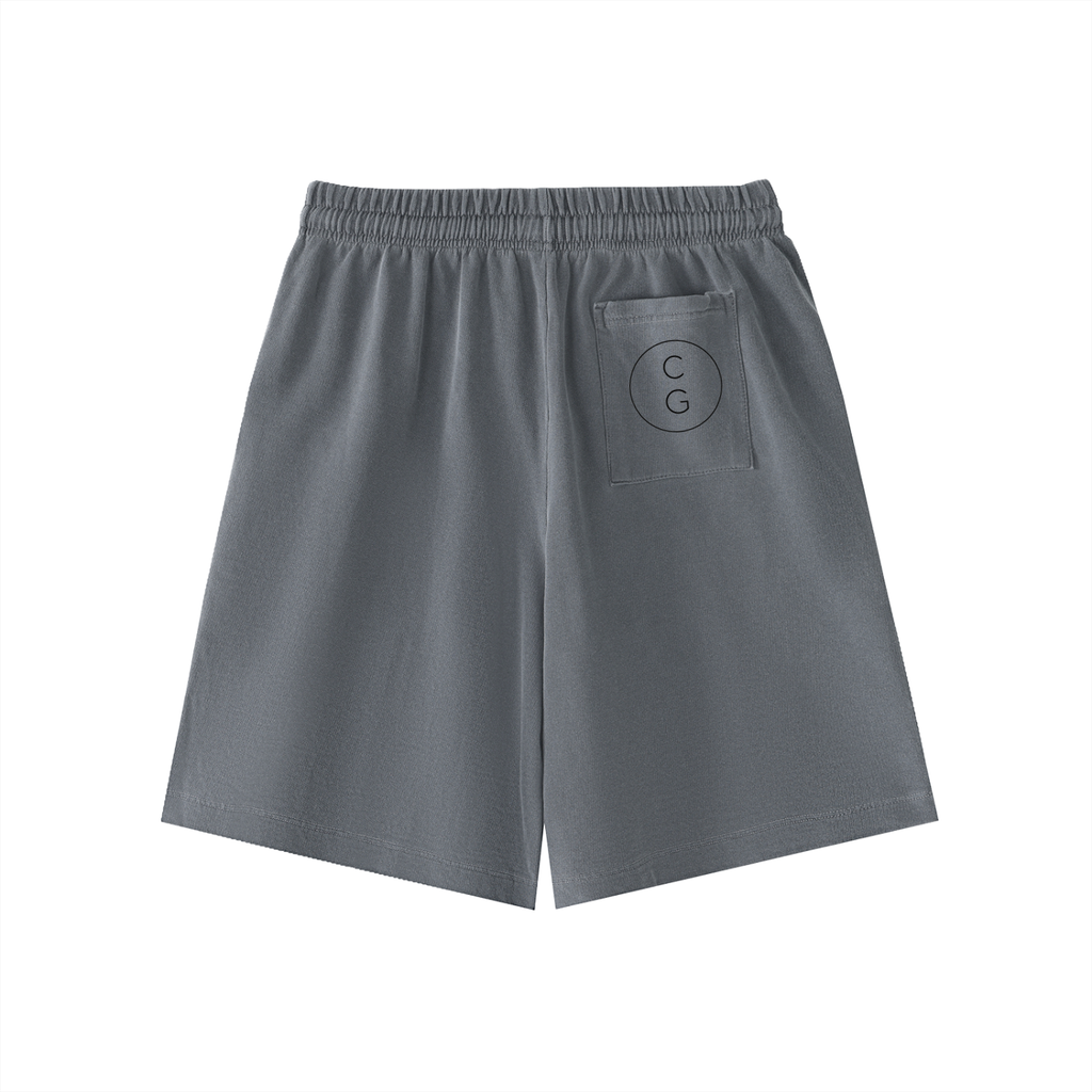 Vintage Wash Cotton Shorts