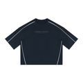 Unisex Heavyweight Boxy Piping T-Shirt