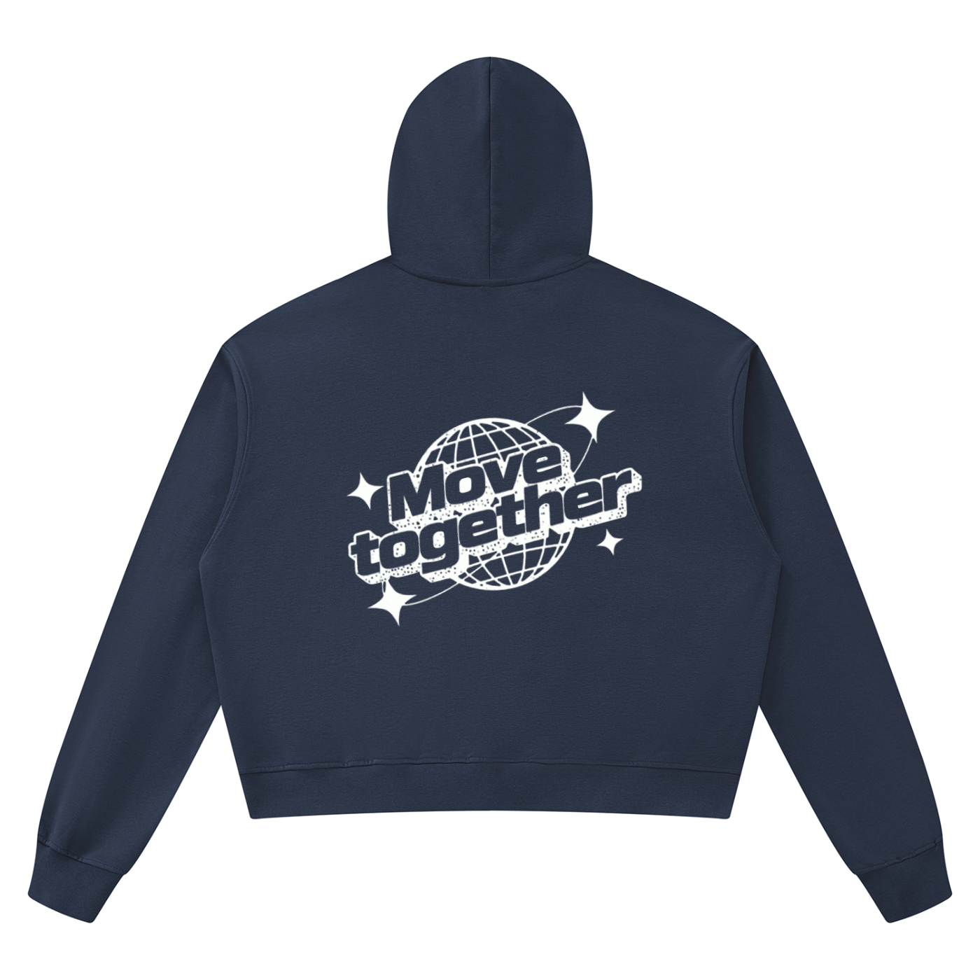 Unisex Boxy Raw Edge Hoodie
