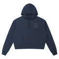 Unisex Boxy Raw Edge Hoodie