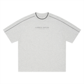 Unisex Oversized Contrast Tape T-Shirt